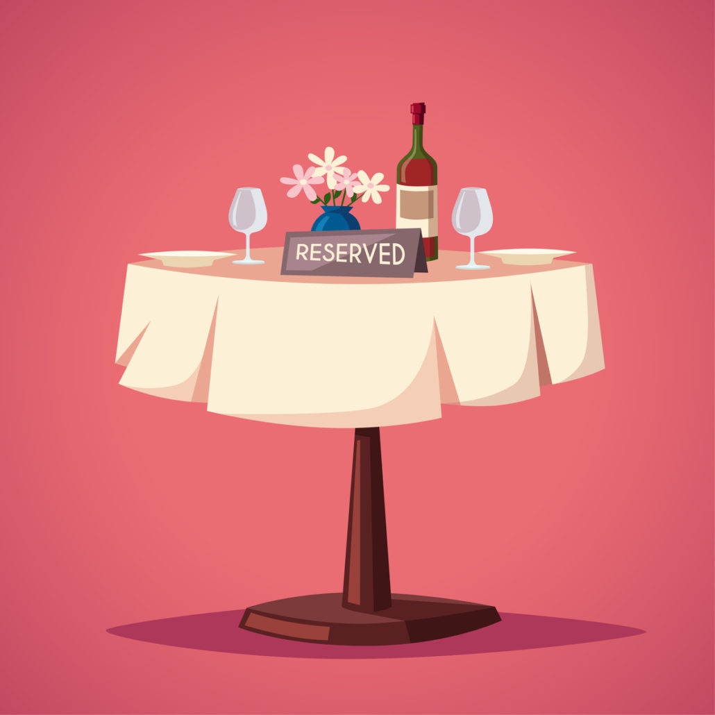 restaurant-quality napkins and tablecloths